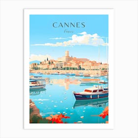 France Cannes Travel Art Print