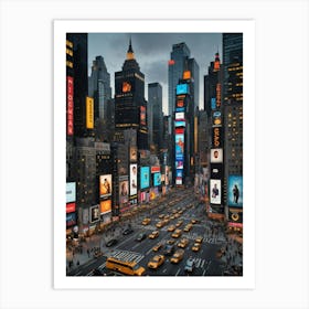 Best Time to Visit NYC Art Print