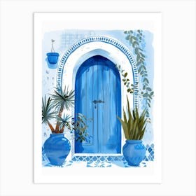 Blue Door 56 Art Print