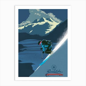 Ski Revelstoke Art Print