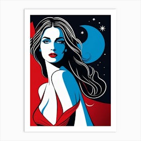 Sex And The Moon Art Print