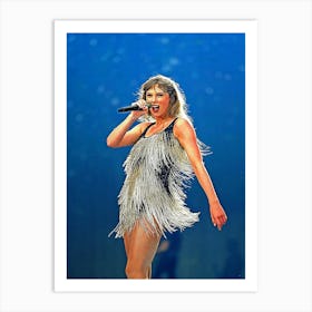 Taylor Swift The Eras Tour Celebrity Funny Art Print