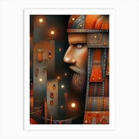 Russi City Art Print