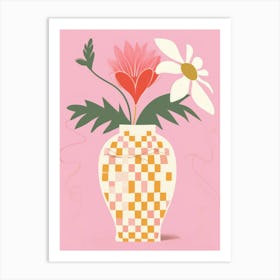 Bird Of Paradise Flower Vase 2 Art Print