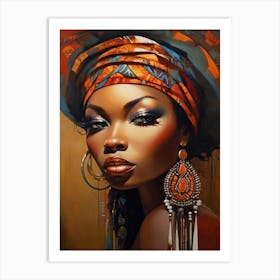 African Woman Art Print