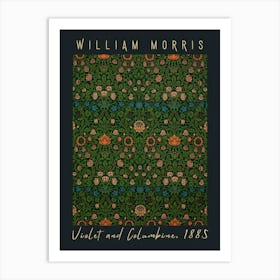 William Morris'S Violet And Columbia, 1885 Art Print