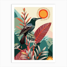 Bird In The Jungle Art Print