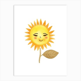 Sunflower 1 Art Print