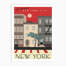 New York City Canvas Print Art Print