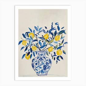 Lemons 2 Art Print