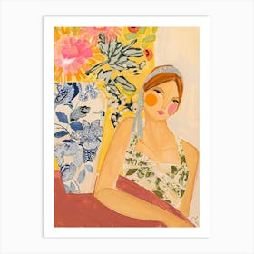 Asian Woman 9 Art Print