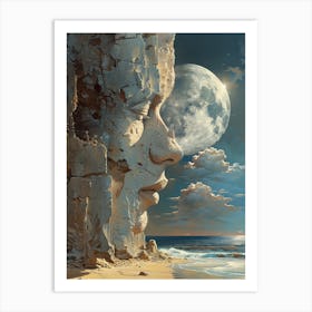 'The Moon' 1 Art Print