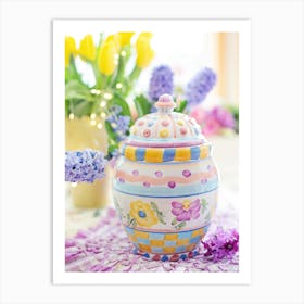 Easter Jar Art Print