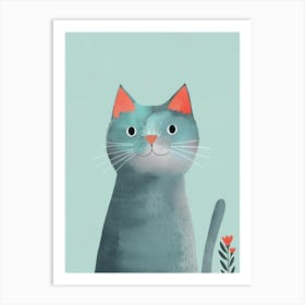 Cat Canvas Print 1 Art Print