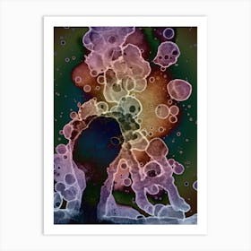 Alcohol Ink Abstraction 11 Art Print