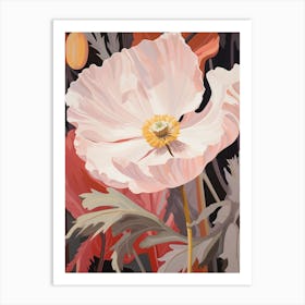 Poppy 2 Flower Painting Art Print