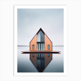 House On Water 1 Art Print