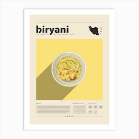 Biryani Art Print