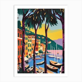 Portofino Italy 1 Travel Poster Vintage Art Print