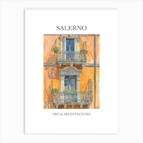 Salerno Travel And Architecture Poster 2 Art Print