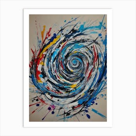 Abstract Painting 45 Art Print
