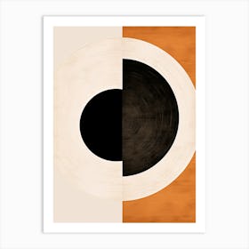 Geometric Essence Of Bauhaus Art Print