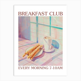 Breakfast Club Cheese Straws 3 Art Print