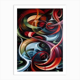 Abstract Abstract Painting 73 Art Print