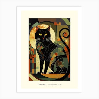 Kandinsky Cats Collection Art Print