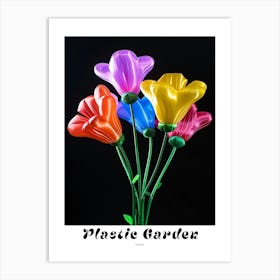 Bright Inflatable Flowers Poster Freesia 3 Art Print