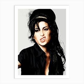 Amy Winehouse 2 Art Print