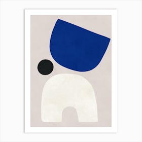 Contemporary modern art 35 Art Print