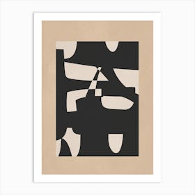 Modern Abstract Minimal Art 4 Art Print