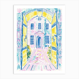 Doors And Gates Collection Fover Castle, Kent 1 Art Print