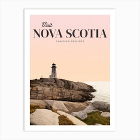 Nova Scotia Canada Art Print