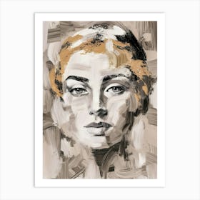 Portrait Of A Woman 30 Art Print