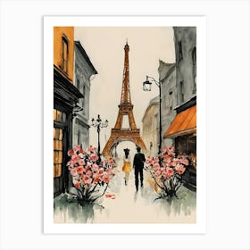 Paris Eiffel Tower Art Print