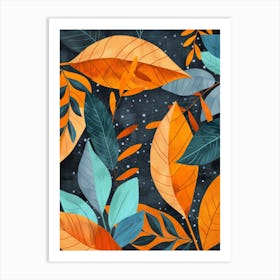 Autumn Leaves 69 Art Print