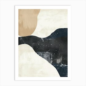 Textured Harmony Minimalist Style Art Print