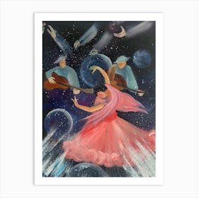 Dancers In Space Poster