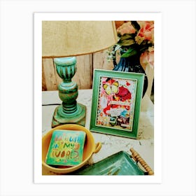 Tablescape Art Print