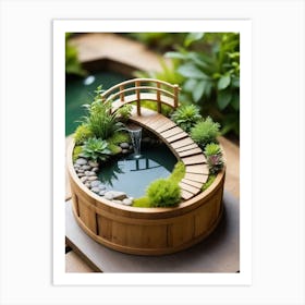 Miniature Garden 6 Art Print