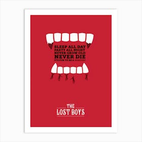 The Lost Boys Art Print