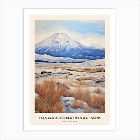 Tongariro National Park New Zealand 2 Poster Art Print