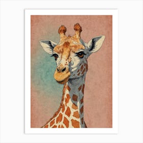 Giraffe 48 Art Print