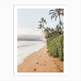 Tropical Beach Art Print