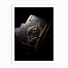 Playing Cards 3 Art Print