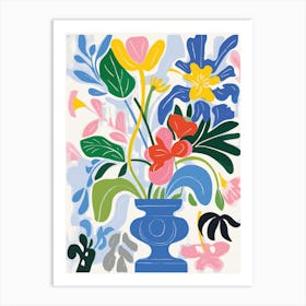 Flowers In A Vase 77 Art Print