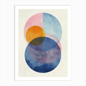 Circles 1 Art Print