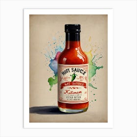 Hot Sauce Art Print